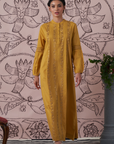 Beatrice Ochre Kaftan