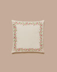 Niam Pink Embroidered Cushion (45cm x 45cm)