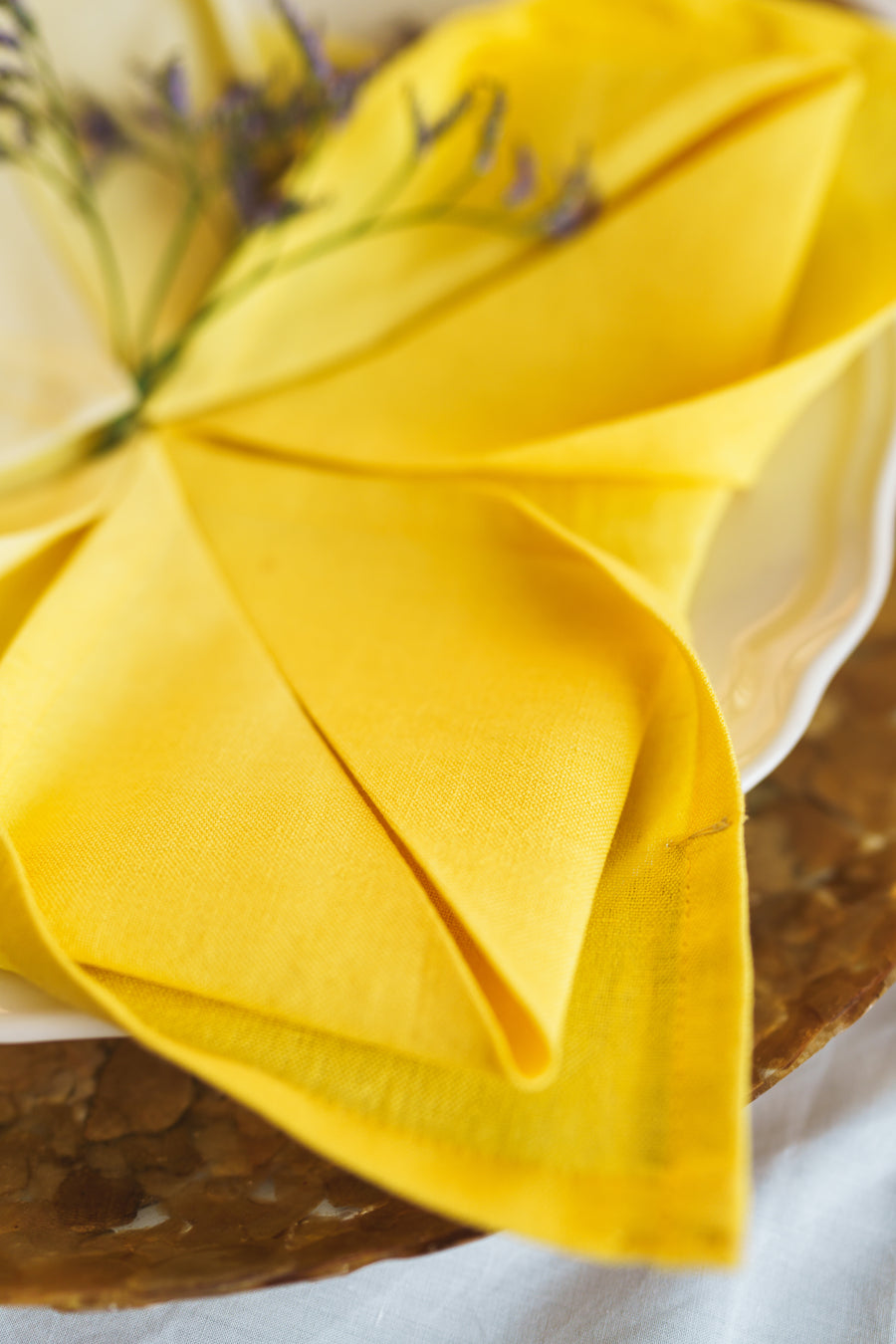 Table Napkin Miel Ombre Yellow