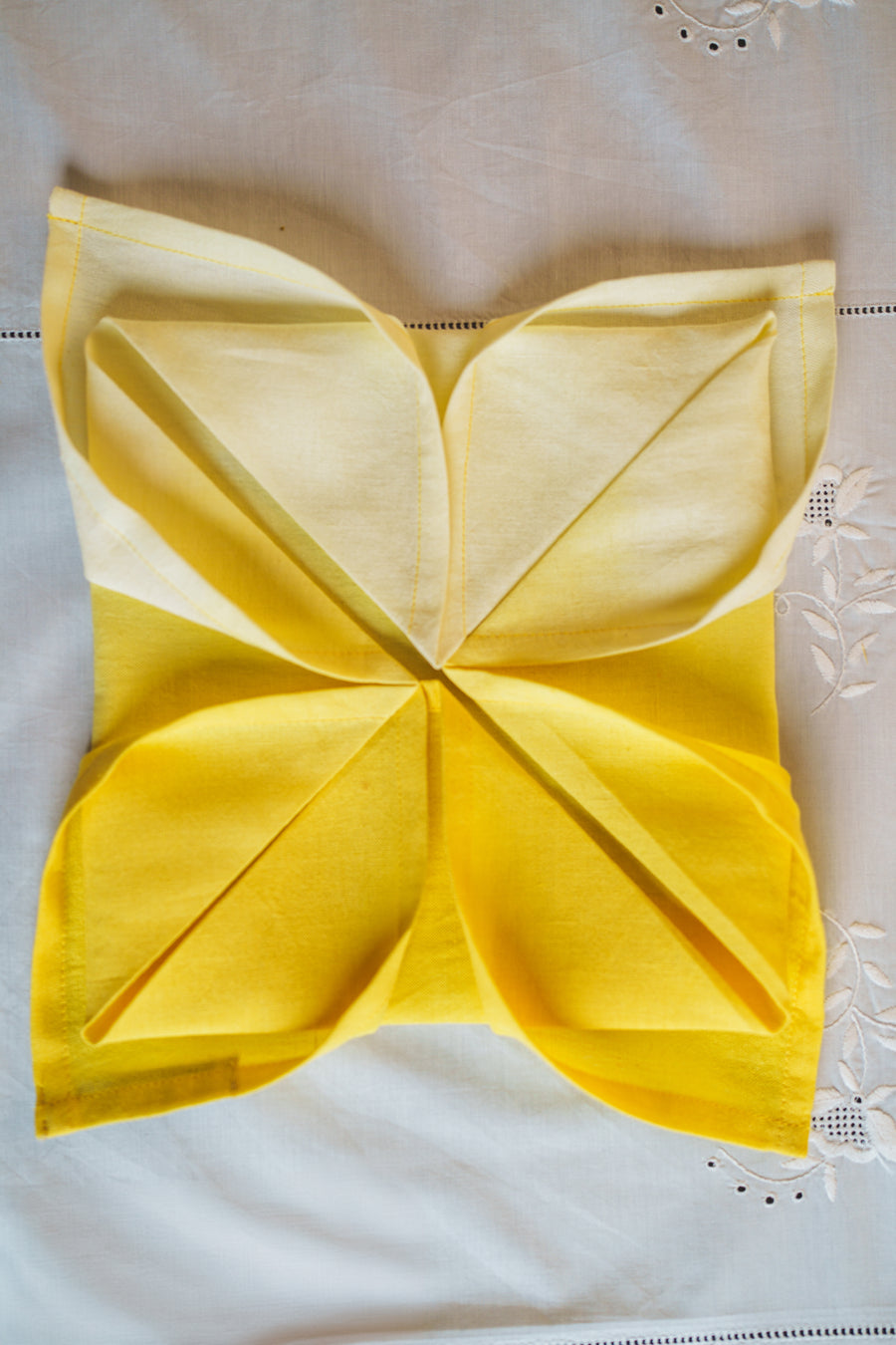 Table Napkin Miel Ombre Yellow