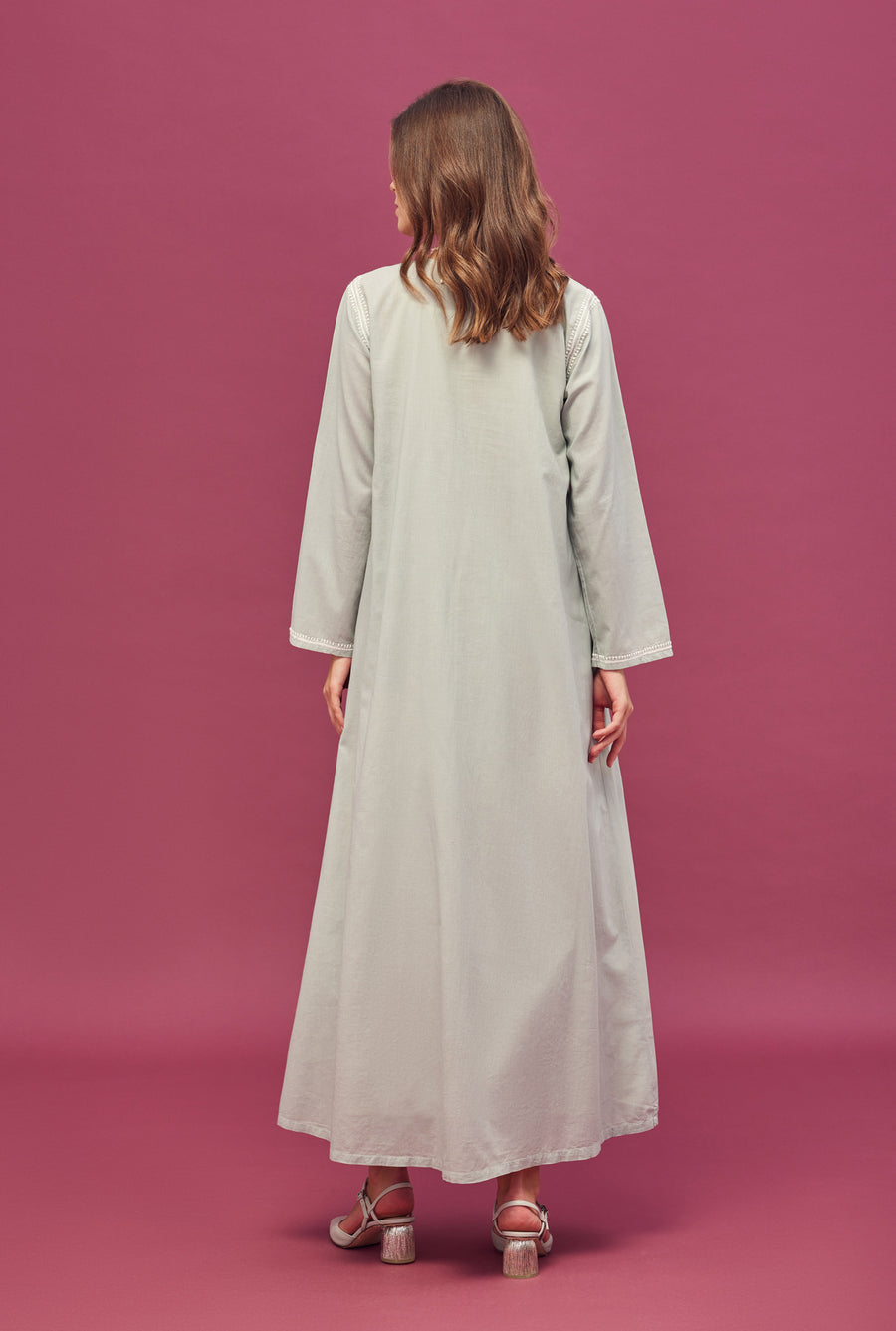 Noor Light Sage  Nightdress