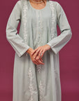 Noor Light Sage  Nightdress