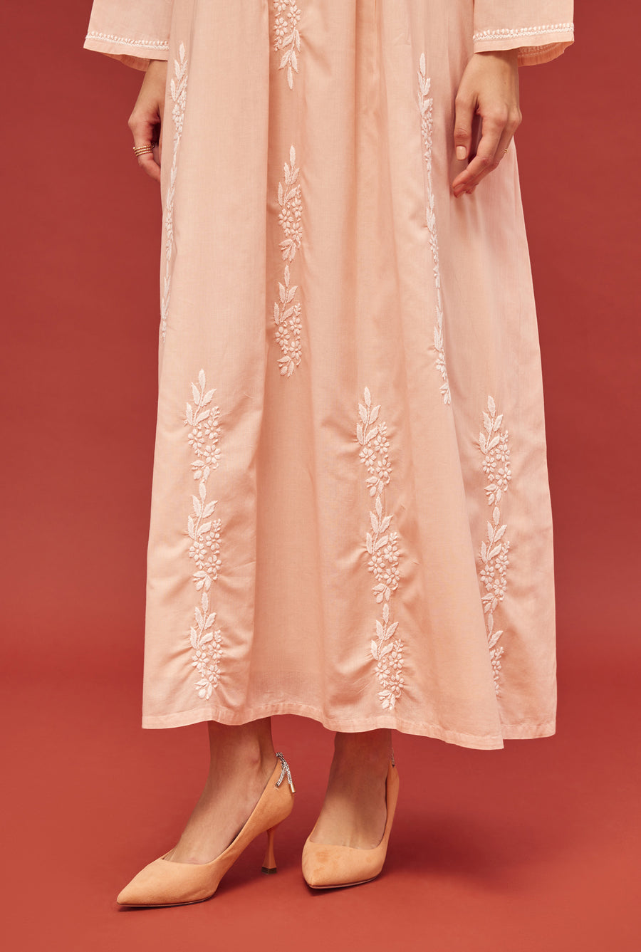 Noor Peach Nightdress