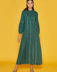 Beatrice Forest Green Kaftan