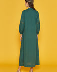 Beatrice Forest Green Kaftan