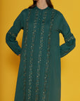 Beatrice Forest Green Kaftan