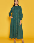 Beatrice Forest Green Kaftan