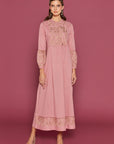 Perdita Rose Blush Kaftan