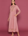 Perdita Rose Blush Kaftan