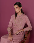 Perdita Rose Blush Kaftan