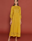 Perdita Ochre Kaftan