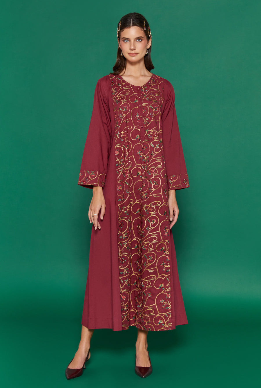 Tamora Amethyst Kaftan