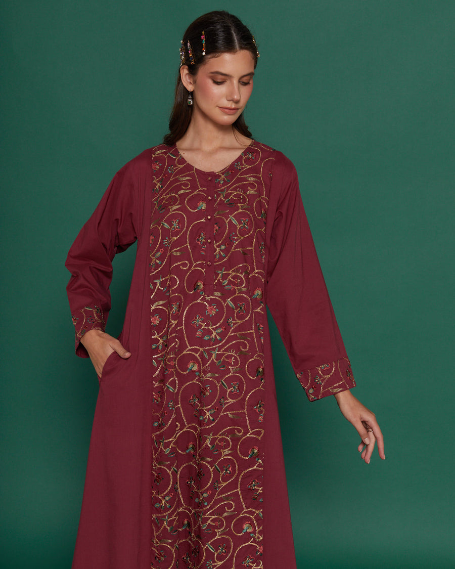 Tamora Amethyst Kaftan