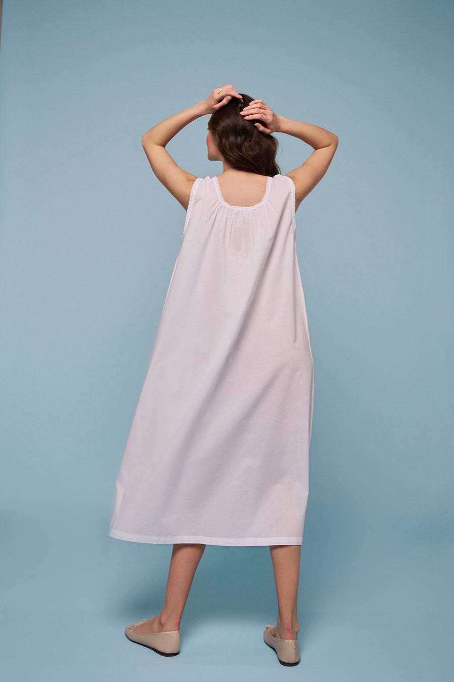 Nightdress Elara White