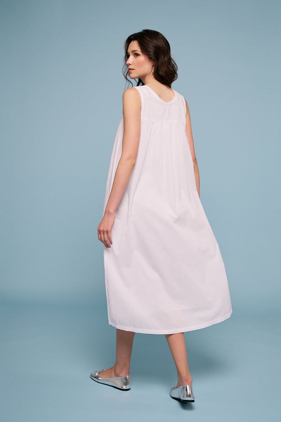 Nightdress Theia White